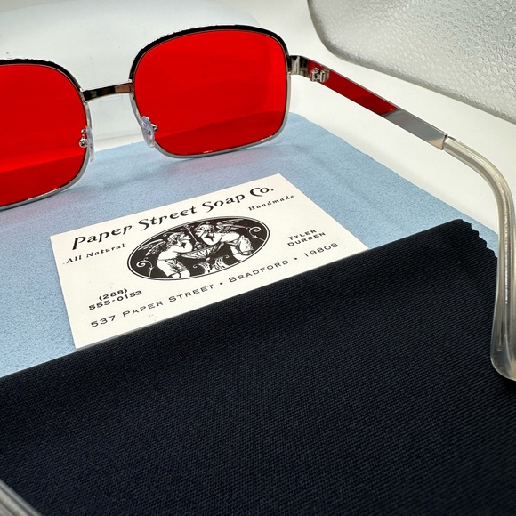 PSS Paper Street Shades Tyler Durden Fight Club NEW Oliver Peoples 523 Brad Pitt - Picture 12 of 17